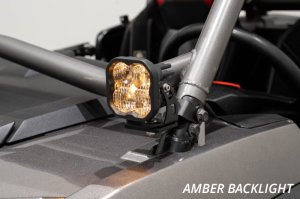 Polaris RZR XP LED Light Pods - A-Pillar - Diode Dynamics - Stage Series SS3 - White - `14-`18